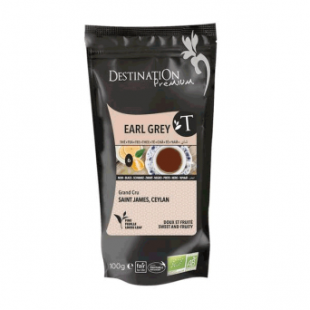 Thé Noir Earl Grey  BIO 100 G